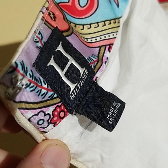 Hilfiger strapless dress paisley design h22 - Picture 6 of 6